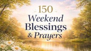 150 Weekend Blessings and Prayers for Peace, Joy, and a Faith-Filled Weekend