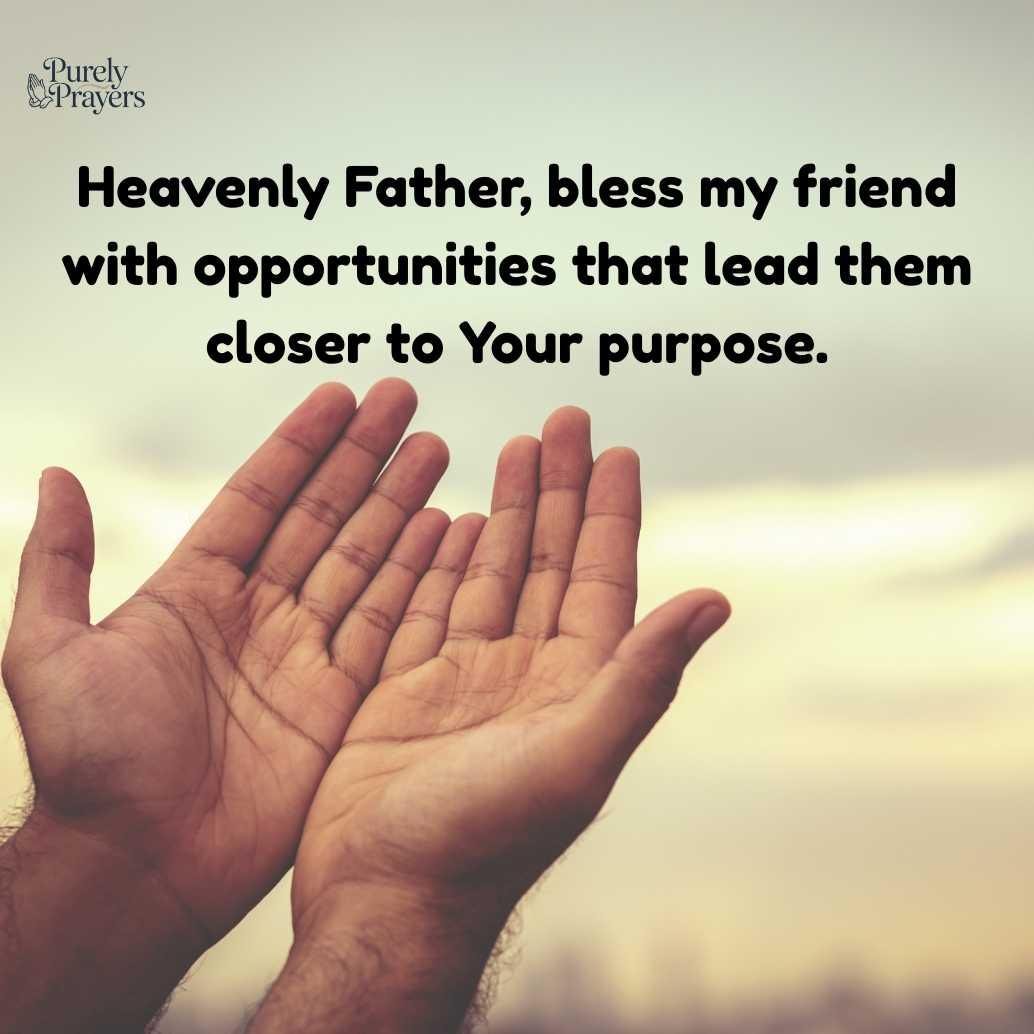 A Blessing Prayer for a Friend to Receive God’s Favor
