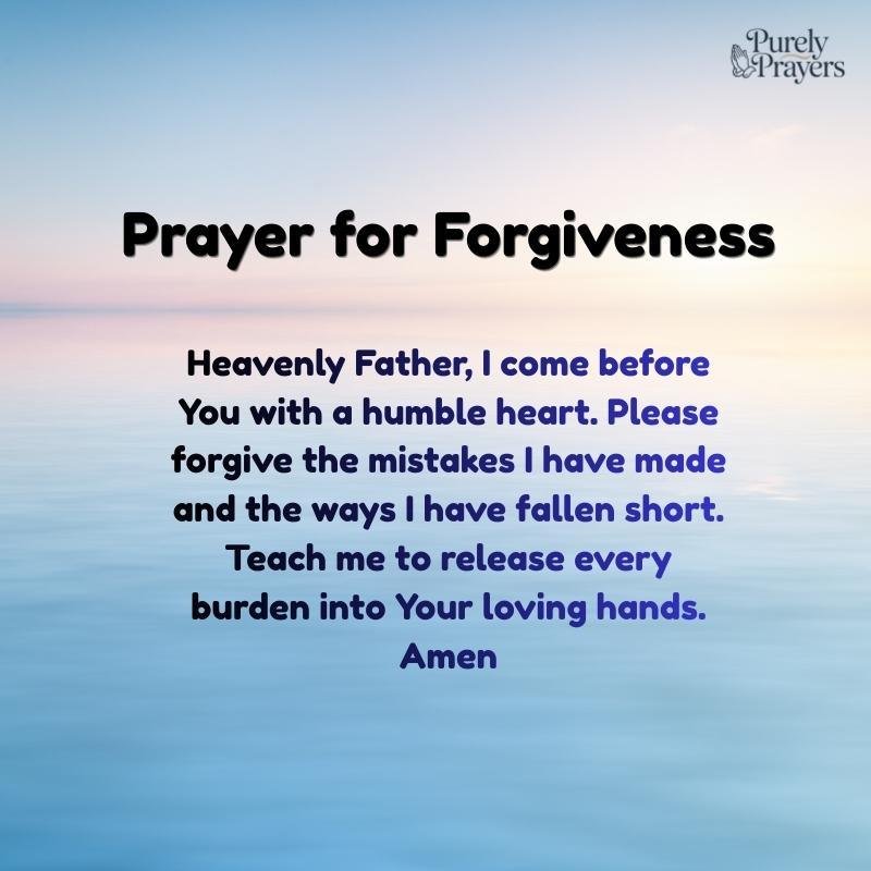 A Powerful Prayer for Forgiveness and Spiritual Renewal