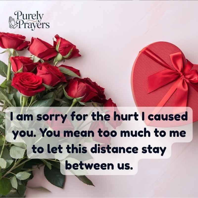 Apology Messages to Rebuild Closeness After a Fight
