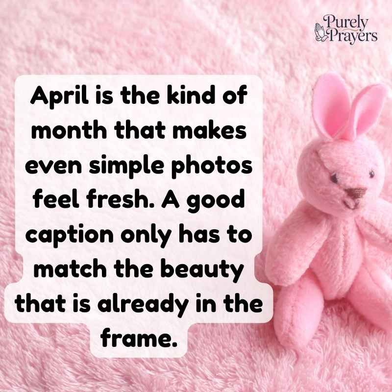 April Quotes for Instagram Captions