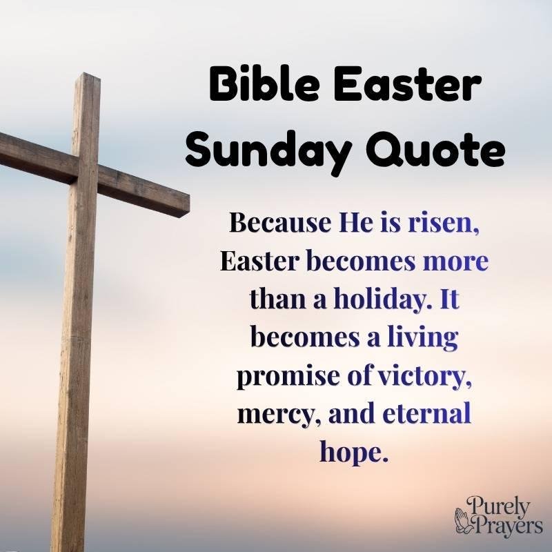 Bible Easter Sunday Quotes for Resurrection Hope