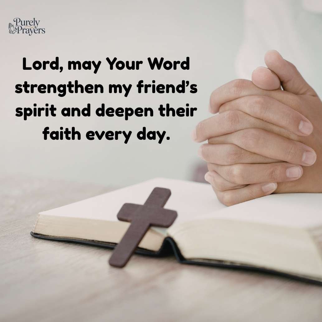 Bible Verses and Prayer for Friendship Blessings
