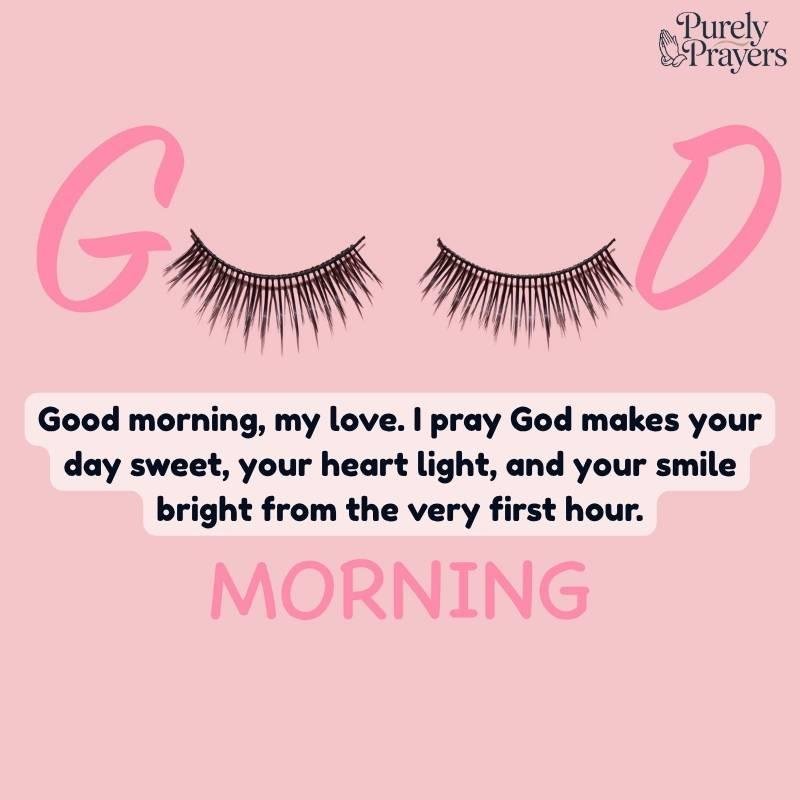 Cute Prayer Texts to Send Her Early in the Day
