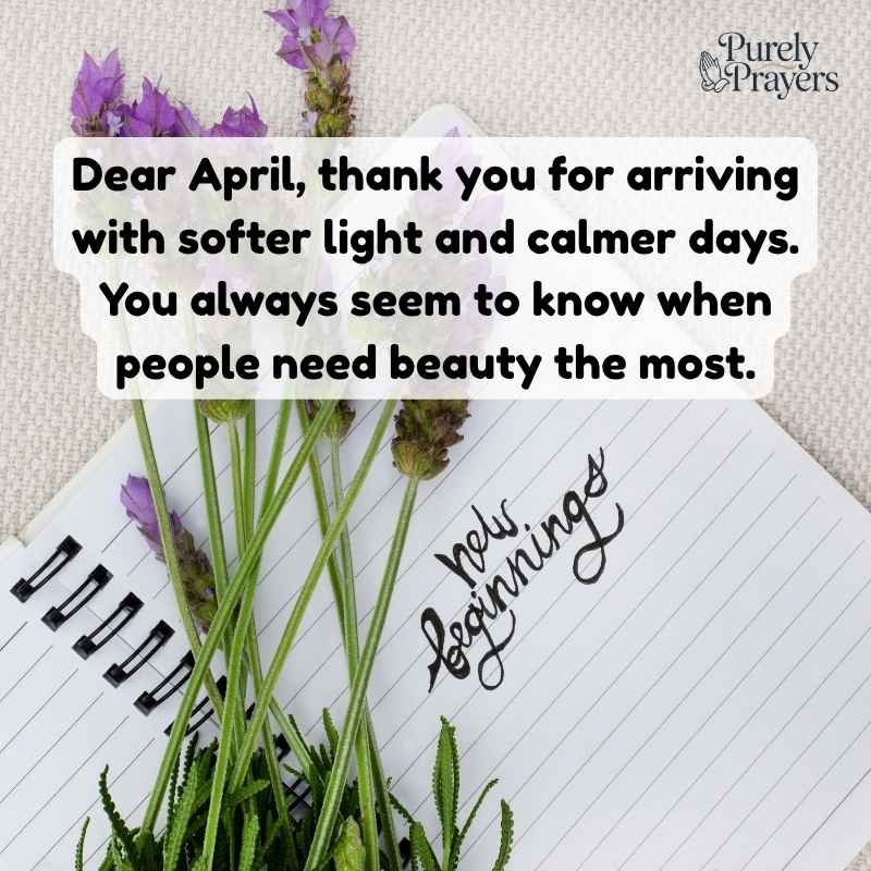 Dear April Quotes for a Beautiful New Beginning
