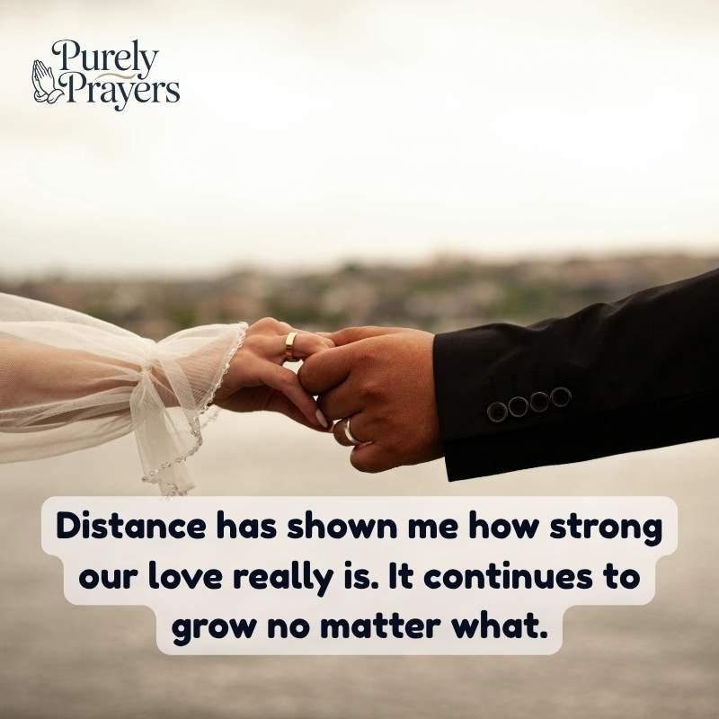 Deep Love and Trust Messages for a Distance Relationship