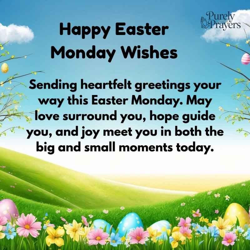 Easter Monday Greetings and Wishes to Share Joy and Love
