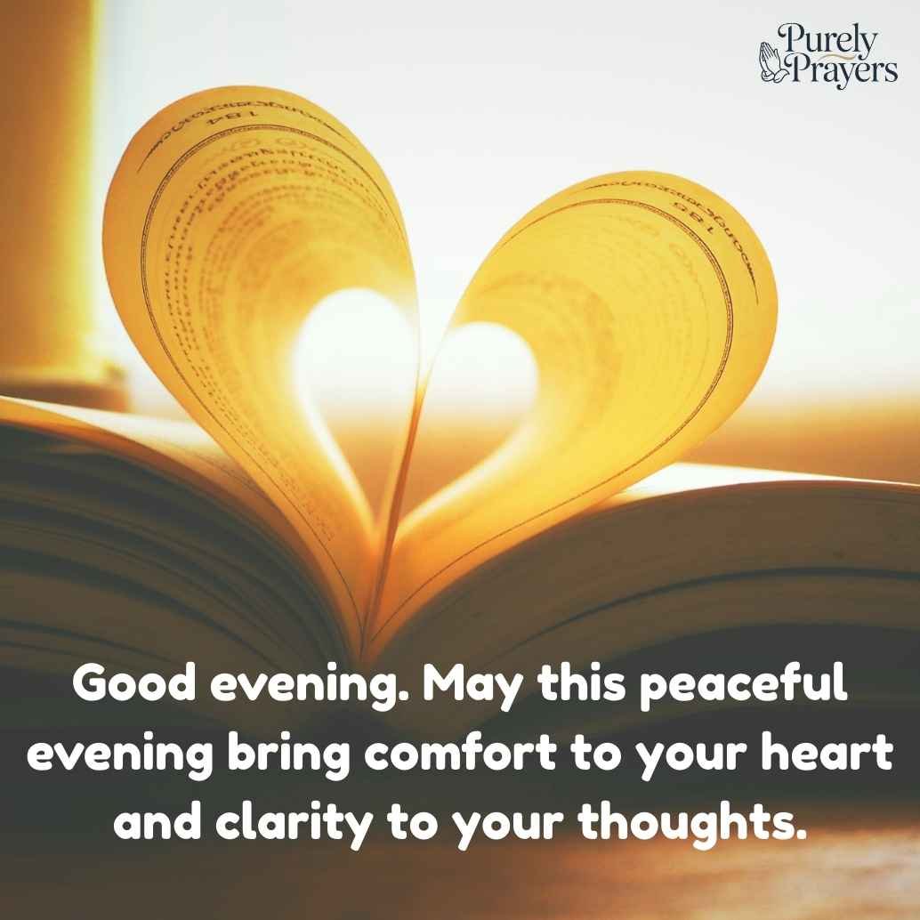 Emotional Good Evening Messages From the Heart
