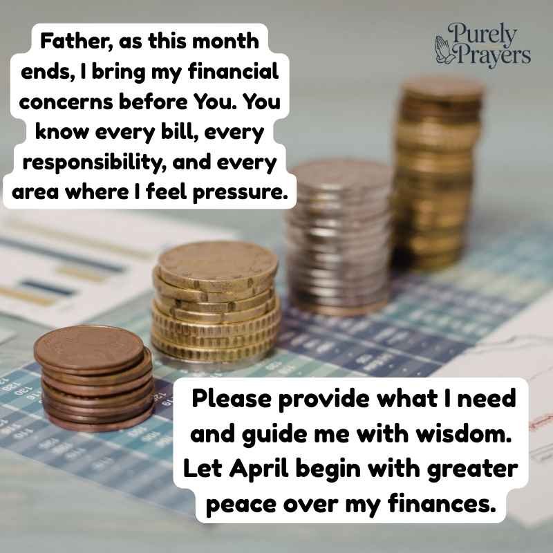 End of the March Prayers for Financial Breakthrough and Open Doors
