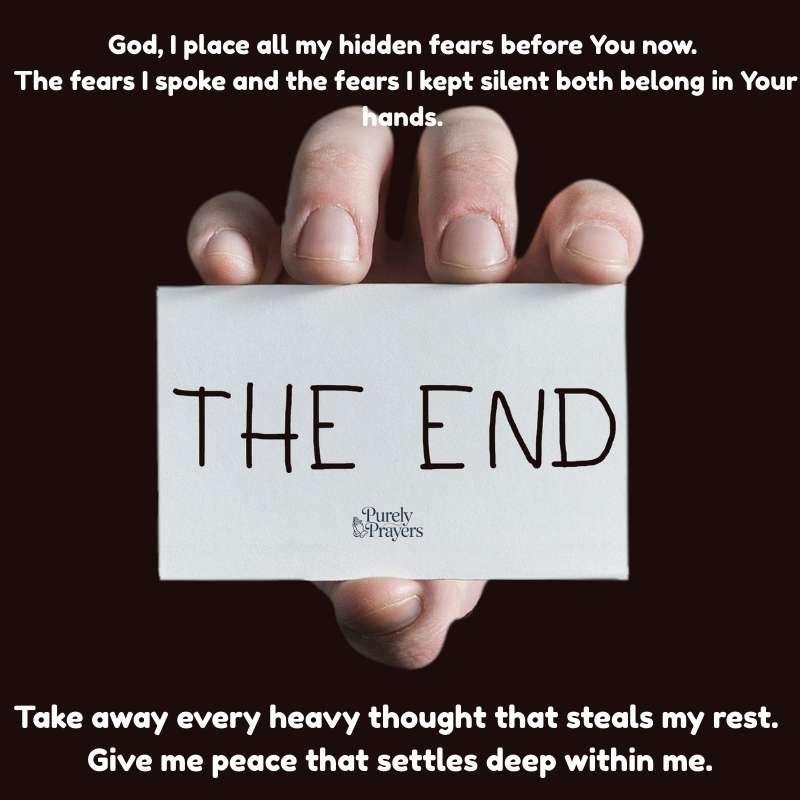 End of the March Prayers for Reflection, Renewal, and Hope
