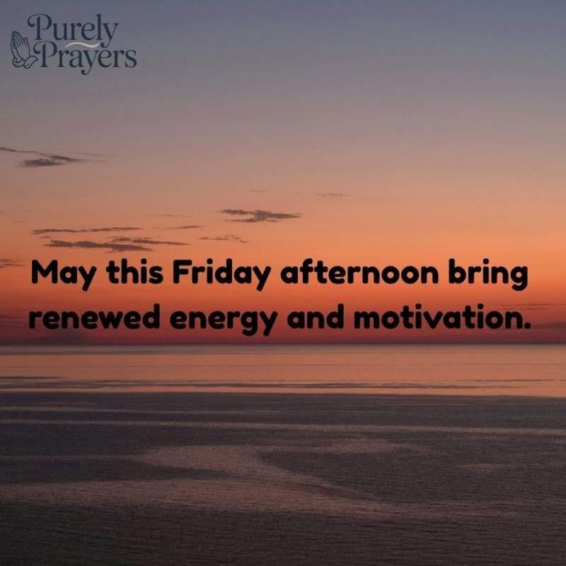 Friday Afternoon Blessings for Productivity and Peace
