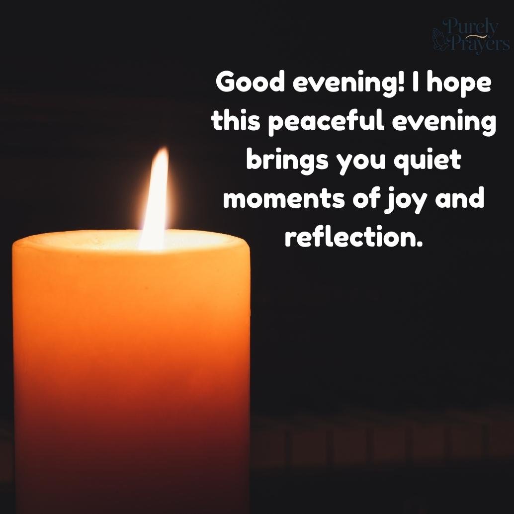 Good Evening Messages for a Special Person
