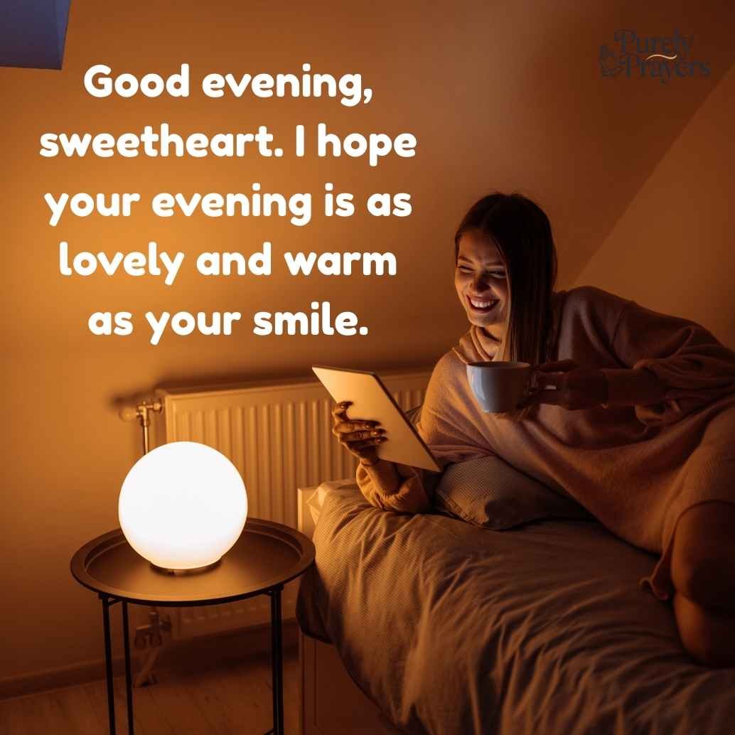 Good Evening Messages for Her
