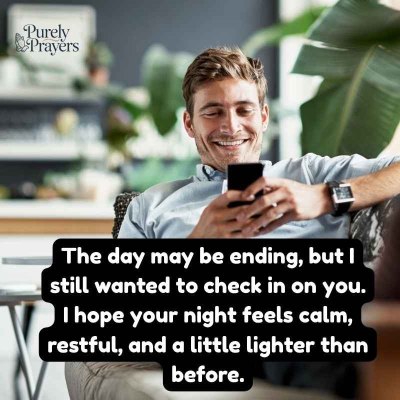 Good Evening Messages for Him