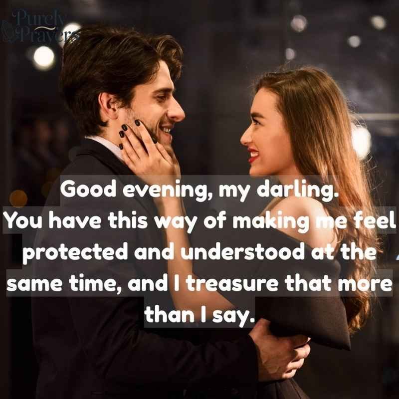 Good Evening Messages for My Love Boyfriend
