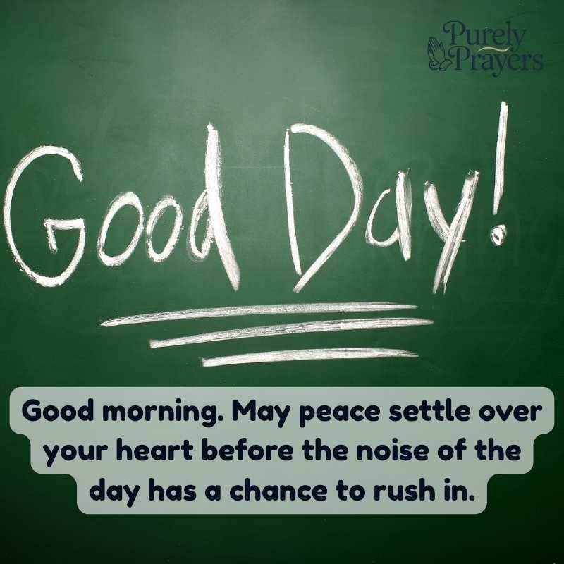 Good Morning Blessings for Peace, Joy, and Success