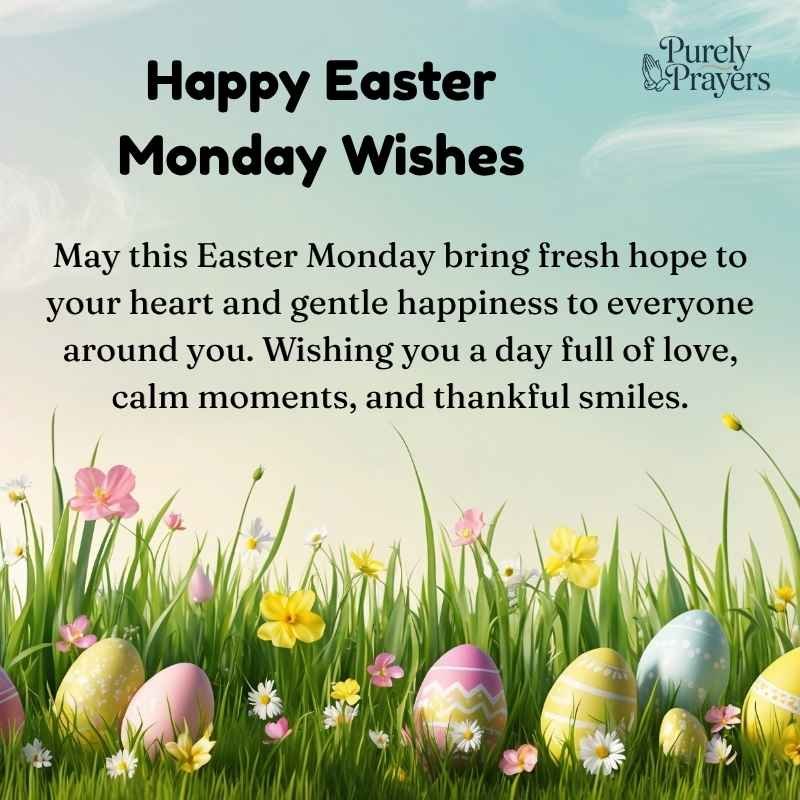 Happy Easter Monday Wishes for Family, Friends, and Loved Ones
