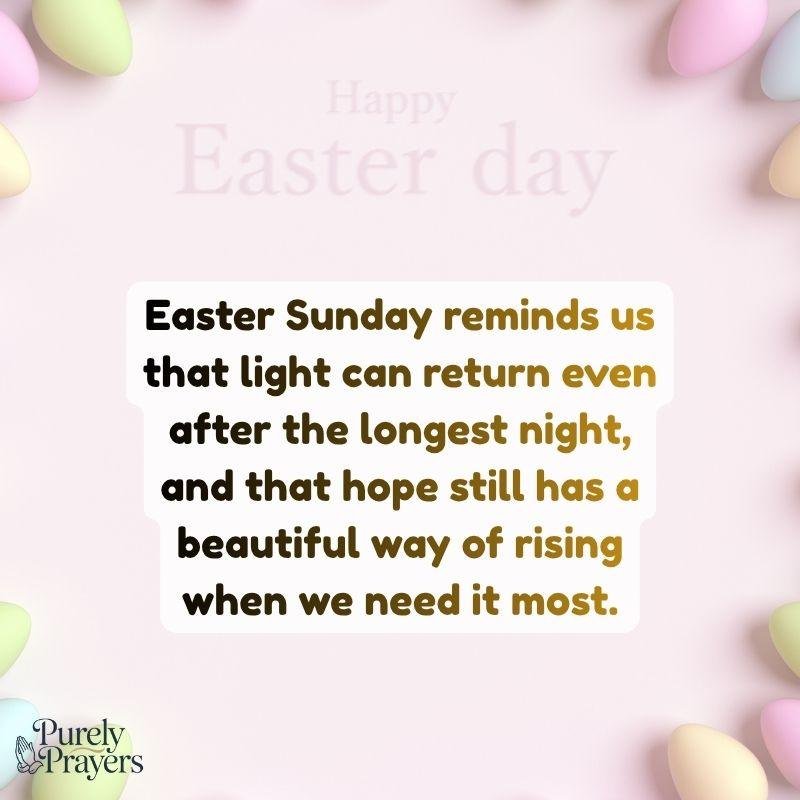 Happy Easter Sunday Quotes to Celebrate Joy and Renewal