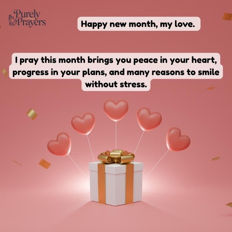 Happy New Month Messages to My Boyfriend
