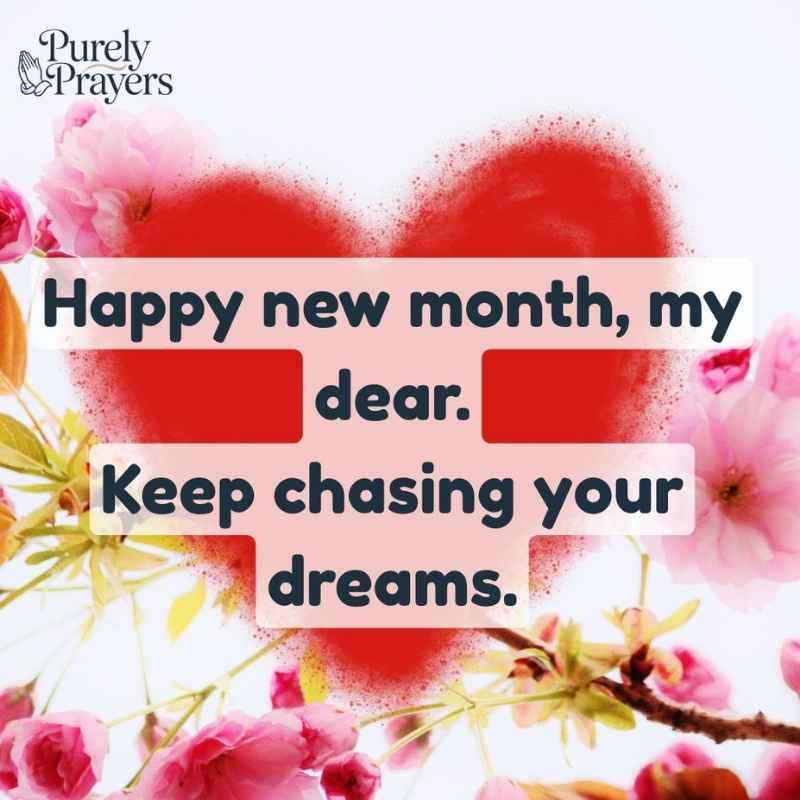 Happy New Month Text Wishes for Social Media or WhatsApp
