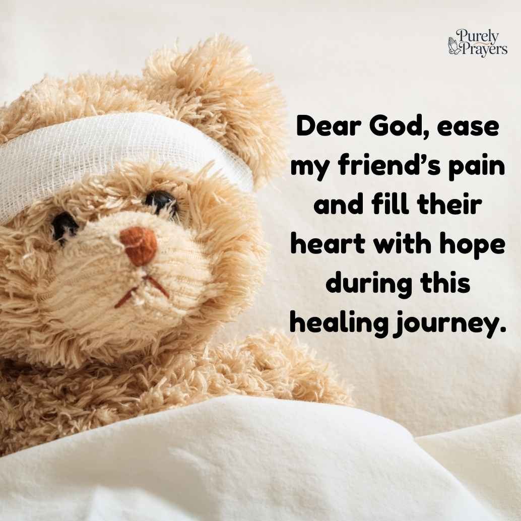 Healing Prayer for a Friend Who Is Sick or Hurting