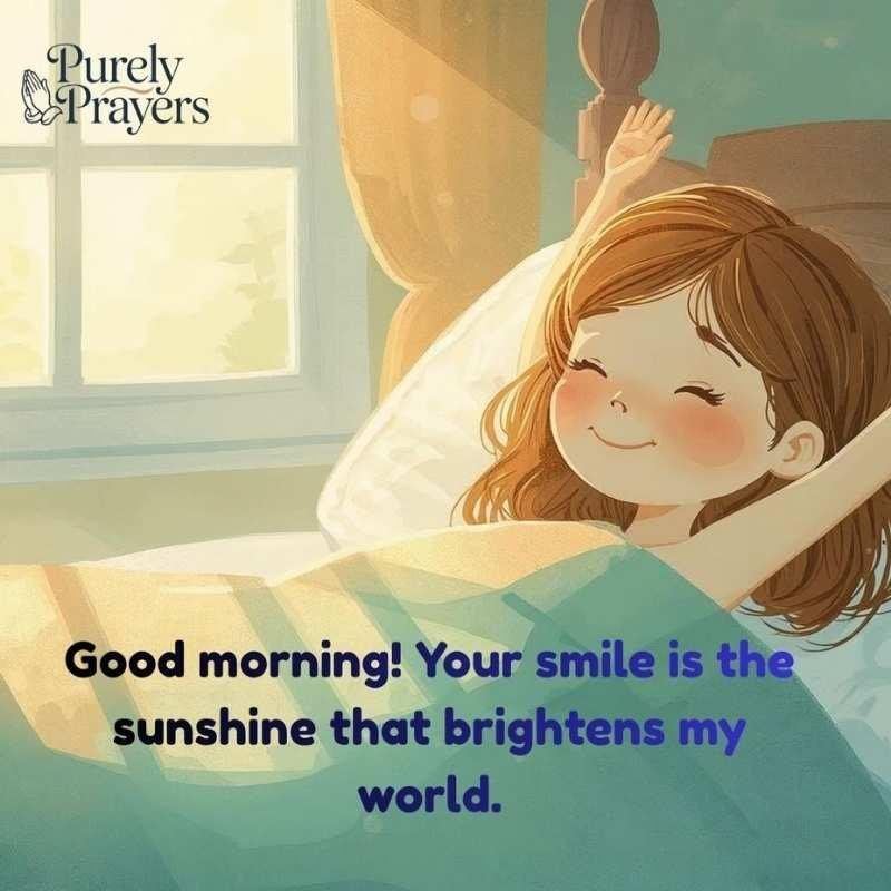Heart Touching Good Morning Message to Make Her Smile
