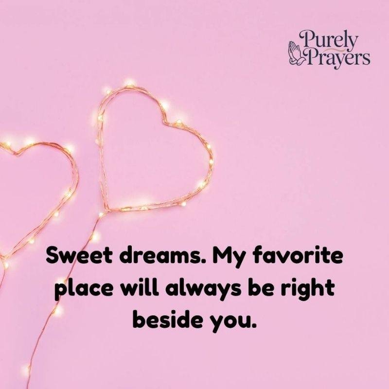 Heart Touching Good Night Message for My Love
