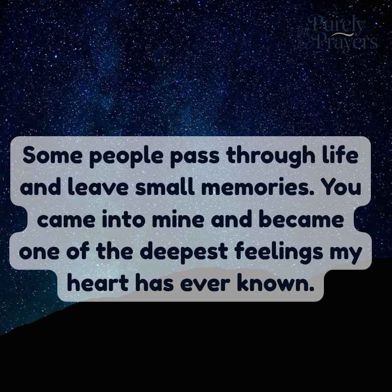 Heart-touching lines for your love before sleep
