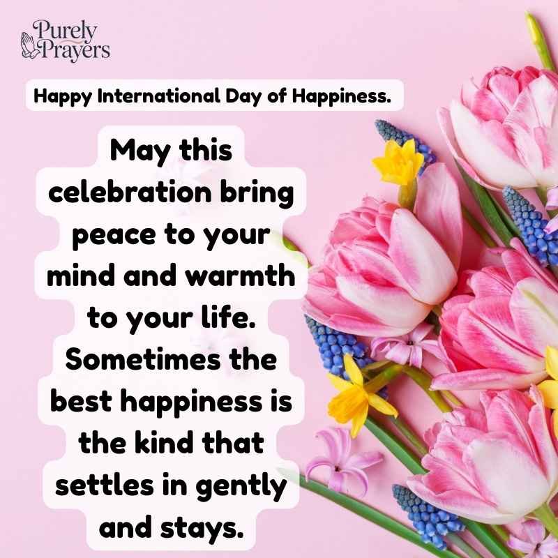 International Day of Happiness Messages, Greetings, and Wishes
