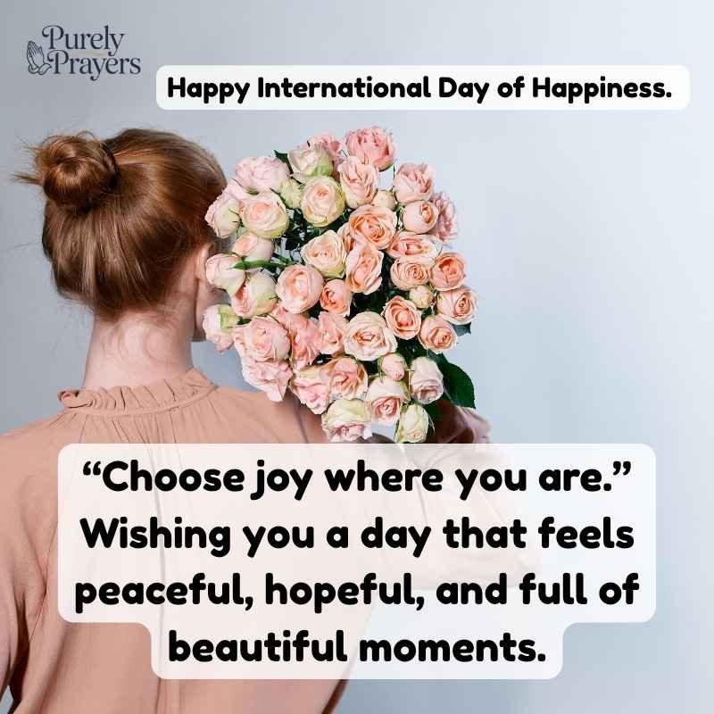 International Day of Happiness Quotes and Wishes
