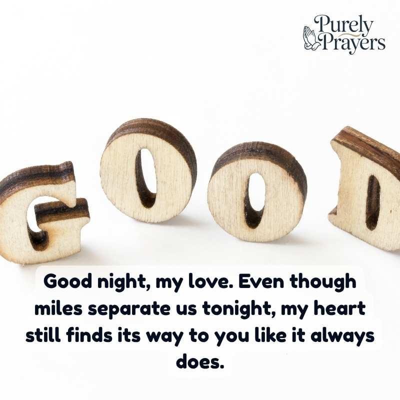 Long-distance messages that make her feel close
