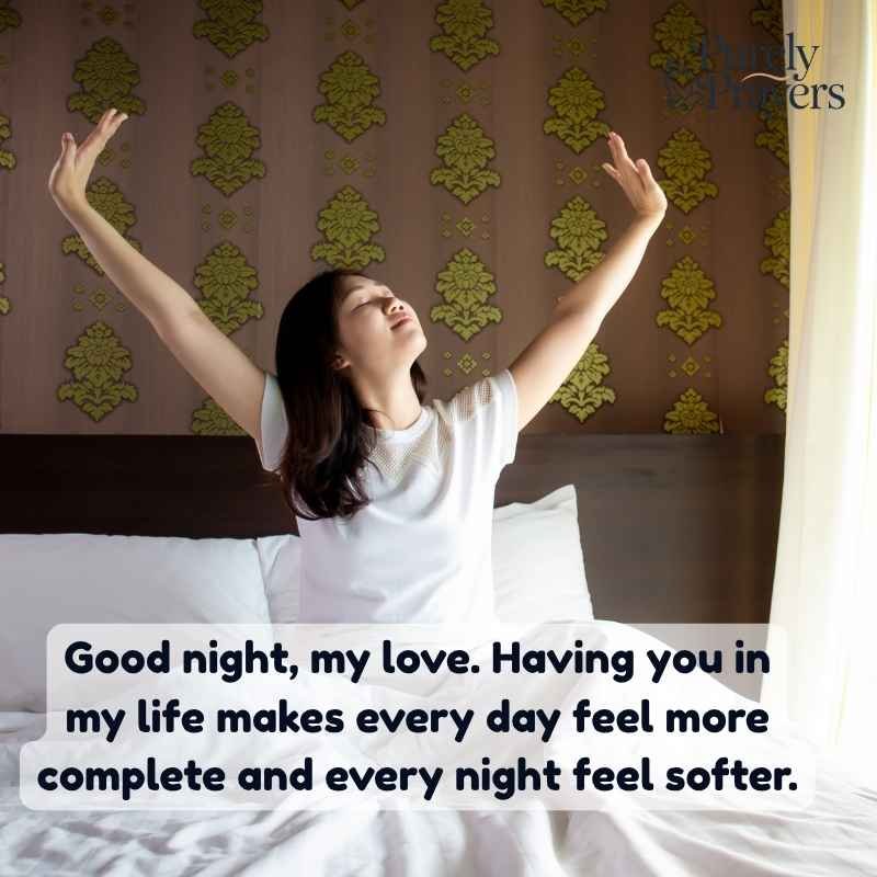 Loving words to send to your girlfriend or wife
