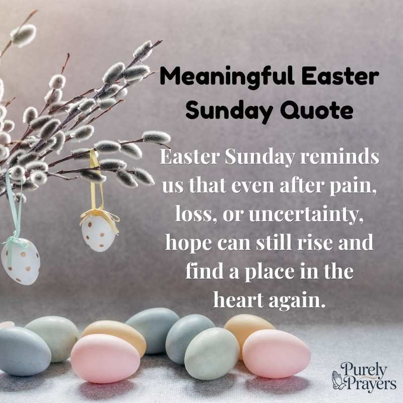 Meaningful Easter Sunday Quotes for the Heart