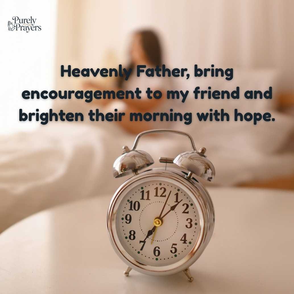 Morning Positive Prayer for a Friend to Start the Day with Peace
