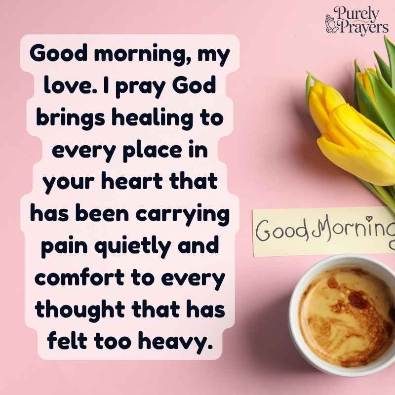 Morning Prayers for Healing, Comfort, and Hope
