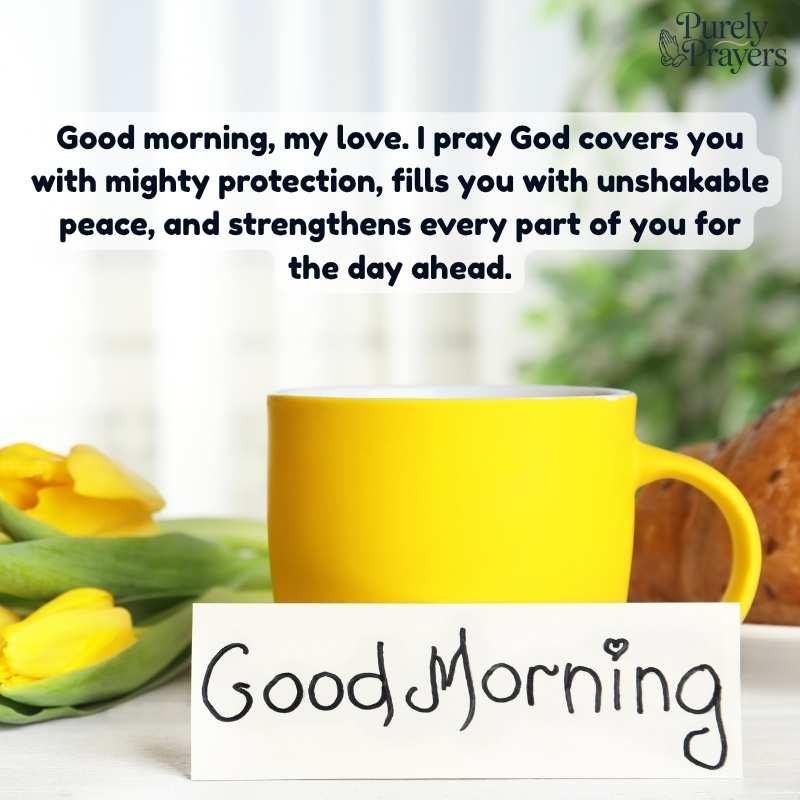 Powerful Good Morning Prayer for My Love
