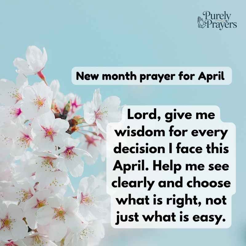 Prayers for Guidance, Wisdom, and Clear Direction This April
