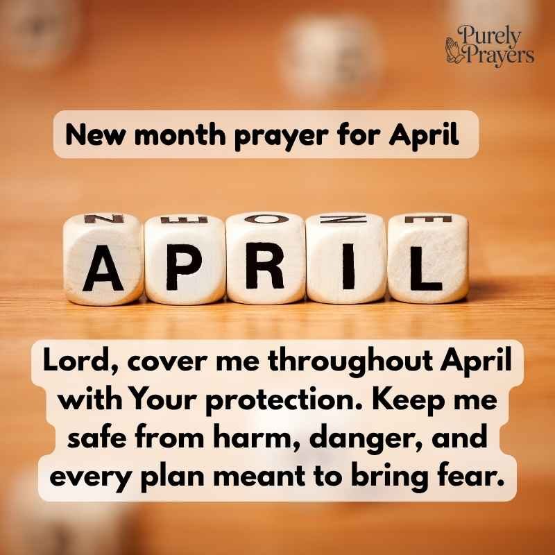 Prayers for Protection and Safety Throughout April
