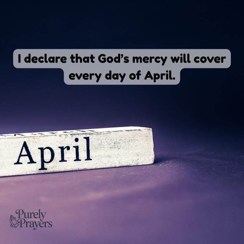 Prophetic Declaration for the New Month After March