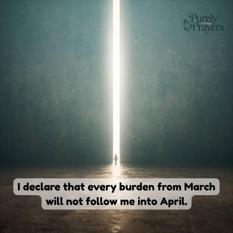 Prophetic Declarations to Speak at the End of March
