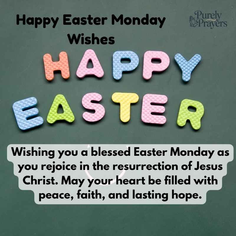 Religious Easter Monday Wishes to Celebrate the Resurrection
