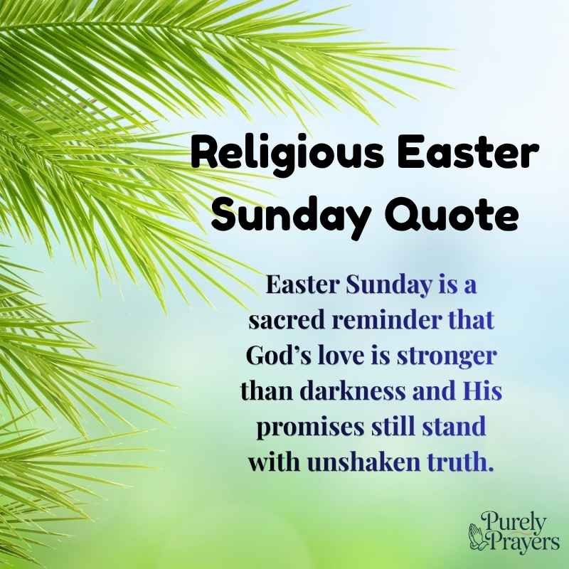 Religious Easter Sunday Quotes for Faith and Blessings
