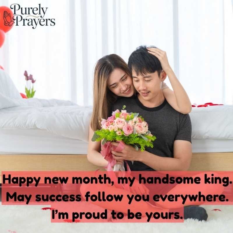  Romantic Happy New Month Wishes for My Boyfriend
