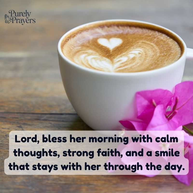 Short Good Morning Prayer for Her