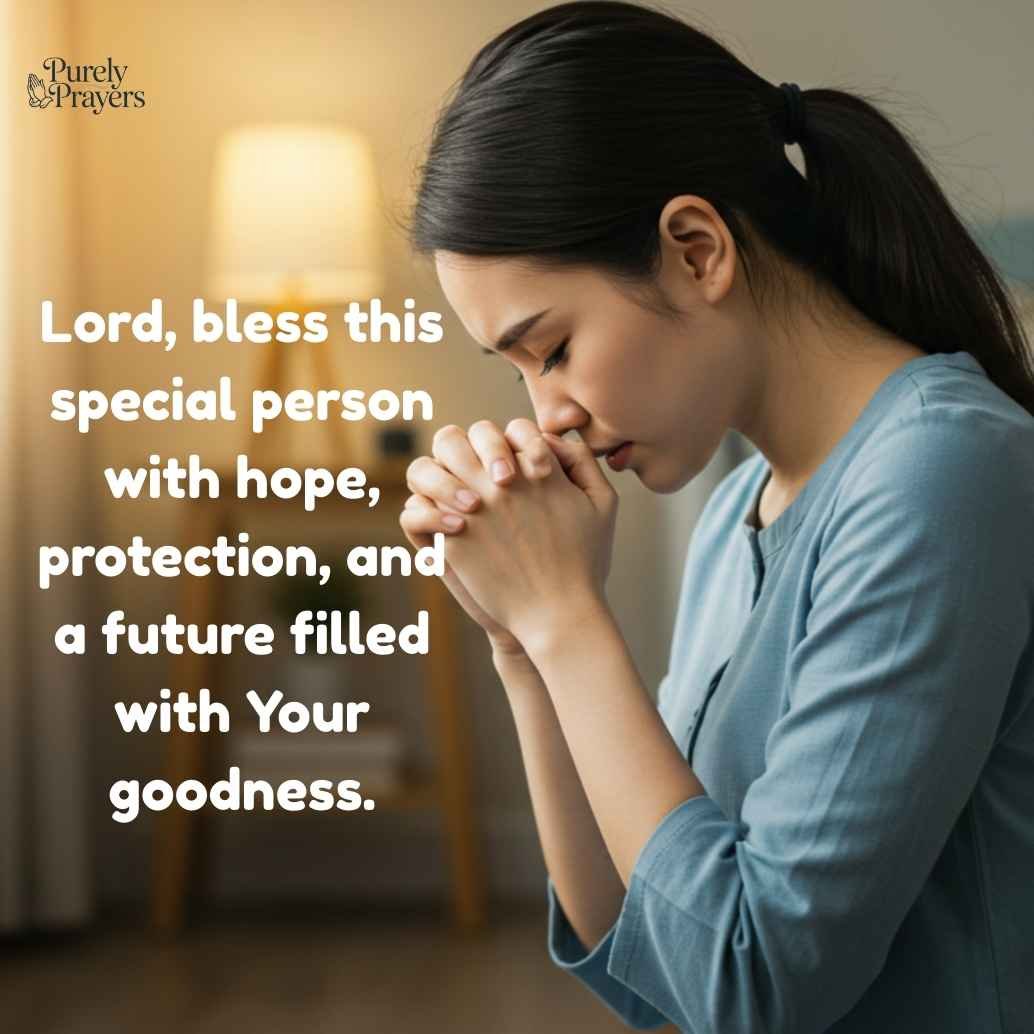 Short Prayer for Someone Special in Your Life
