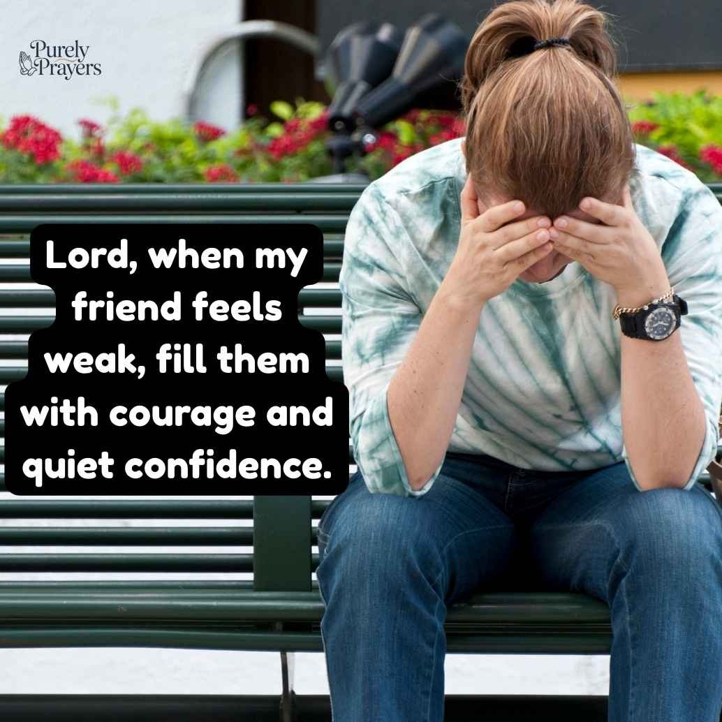 Short Prayer for Strength for a Friend in Difficult Times
