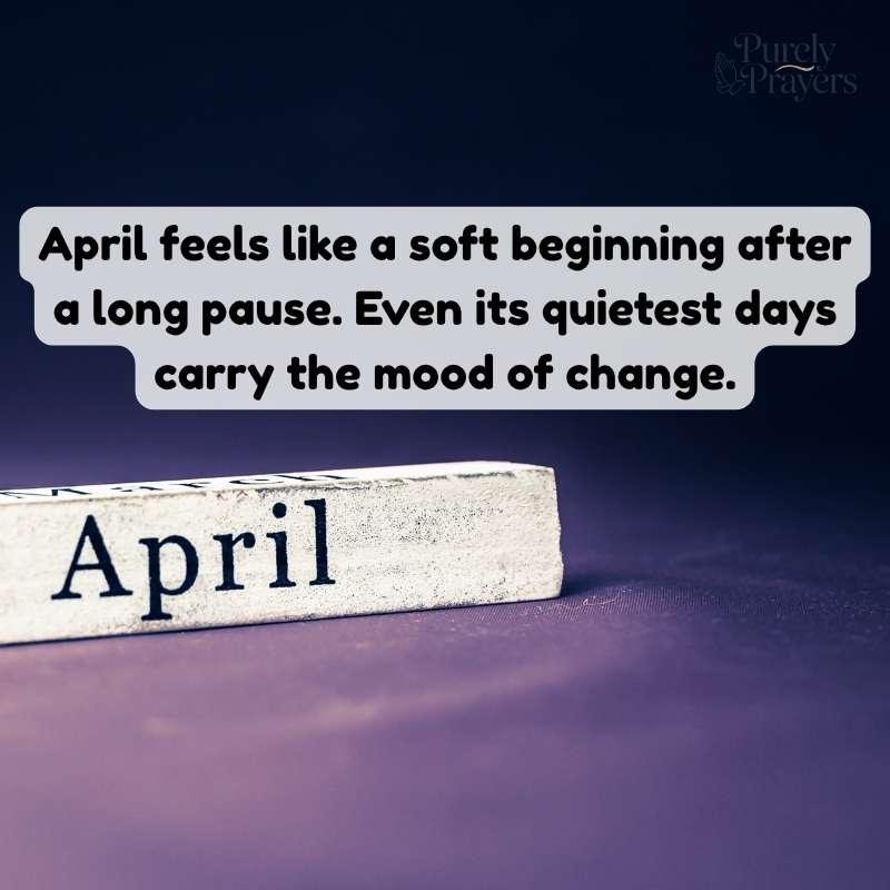Short Quotes About April That Say More in Few Words
