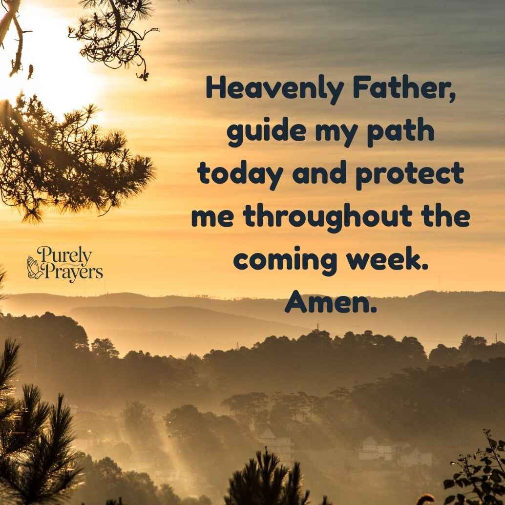 Sunday Morning Prayers for Protection and Guidance