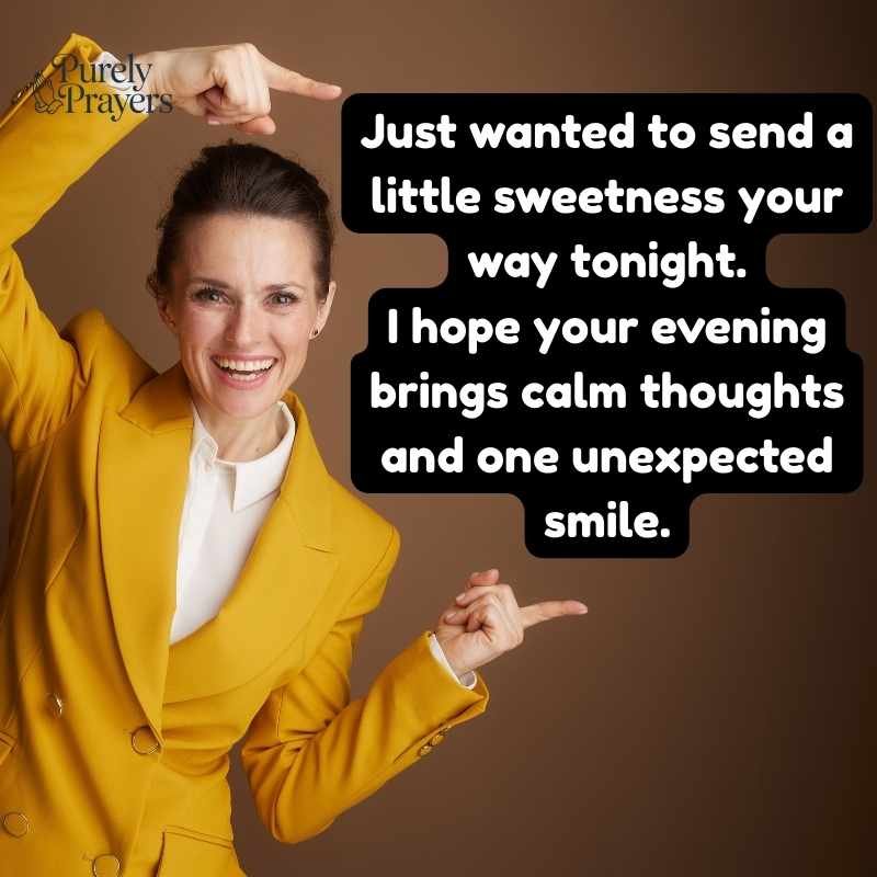 Sweet and Cute Good Evening Messages to Make Them Smile
