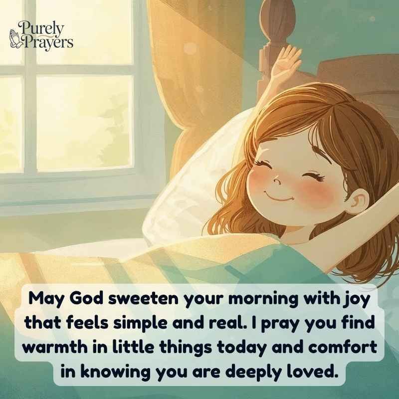 Sweet Morning Blessings to Make Her Smile